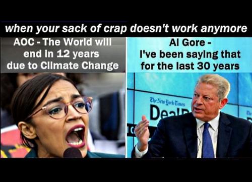 AOC -Gore Climate Lies