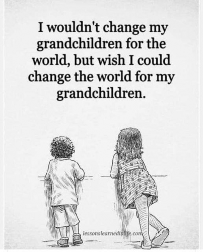 Grandchildren, World -- Change