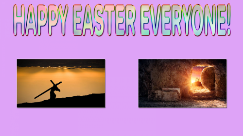 Happy Easter Jesus