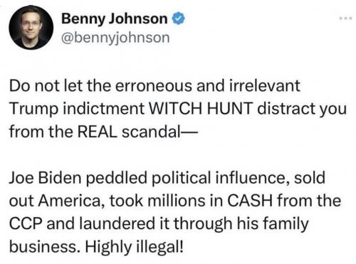 Biden sold out USA