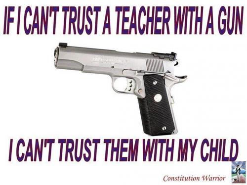 M Trust with gun