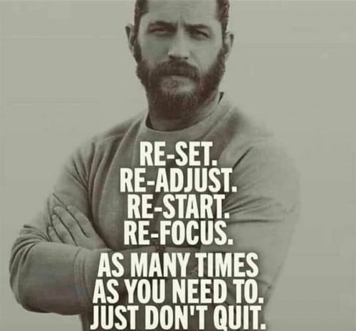 M don't quit