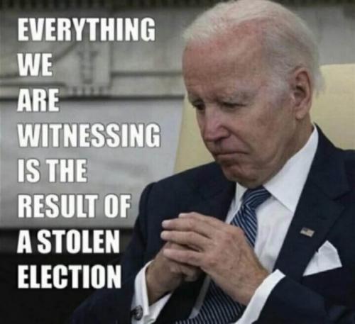 Everything says it's stolen