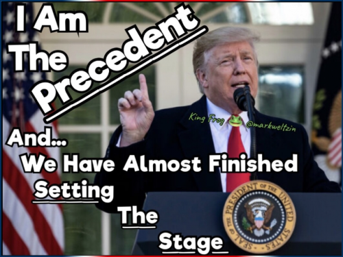 I AM THE PRECEDENT