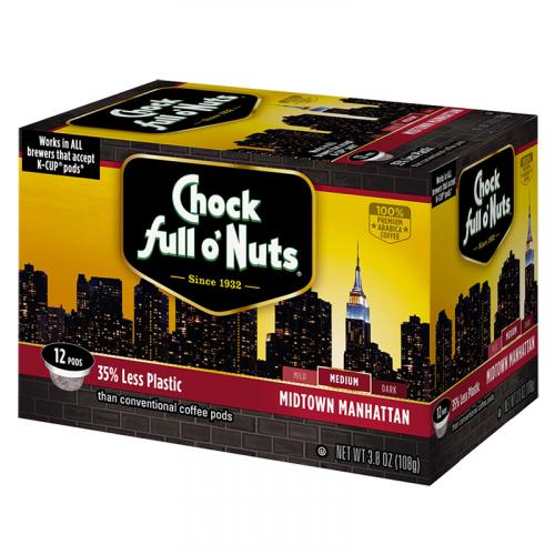 = CHOCK FULL O NUTS  COFFEE EVEN COMES IN A BOX