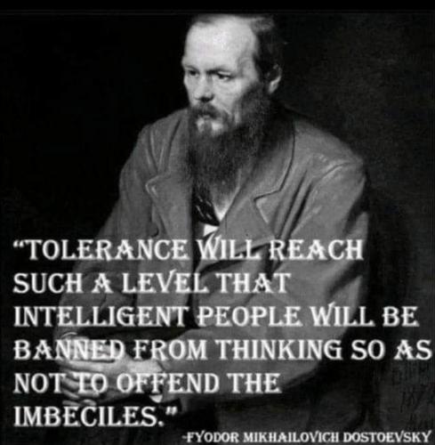 Dostoevsky tolerance