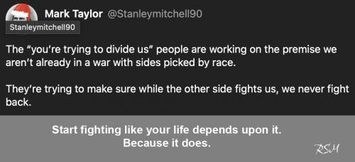 divide not fight