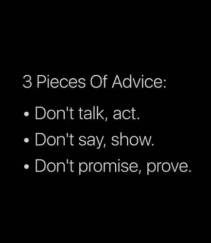 B Advice