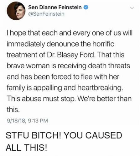FeinsteinLibtardBitch