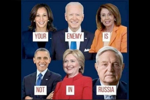 your enemy not russia