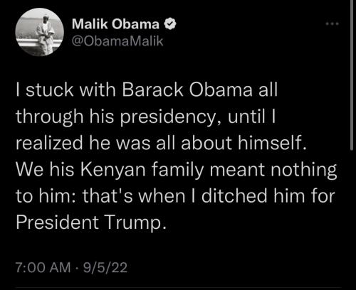 MALIK OBAMA  TS