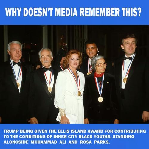 trump black award