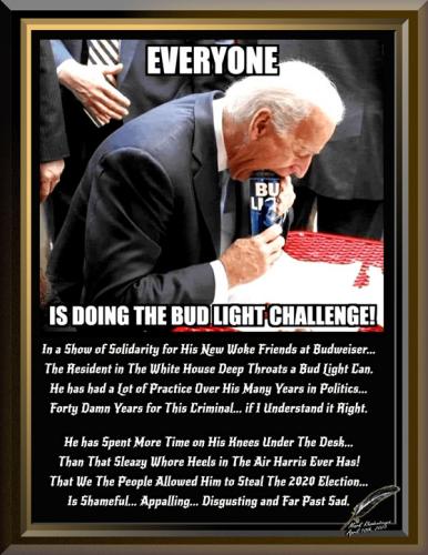 Biden's Bud Light Challenge