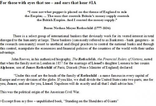 For Eyes That See 1A