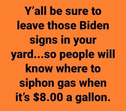 Siphon Biden Gas