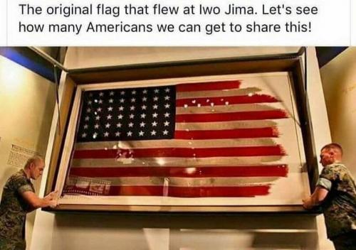 Flag - Iwo Jima original