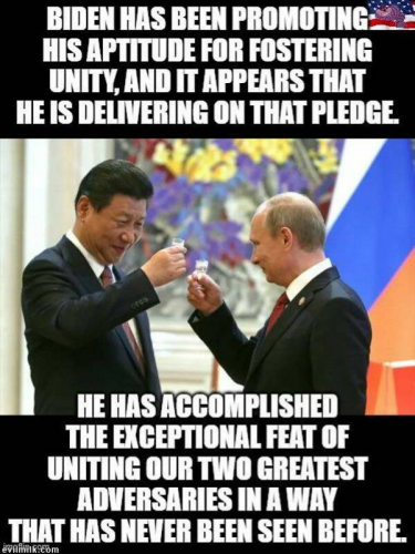 M Biden uniting