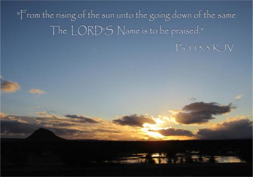 To Be Praised