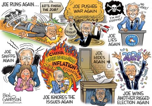 LiberalAgendaOnFullDisplayBiden2024