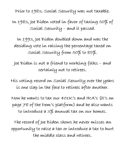 B Joe Biden record