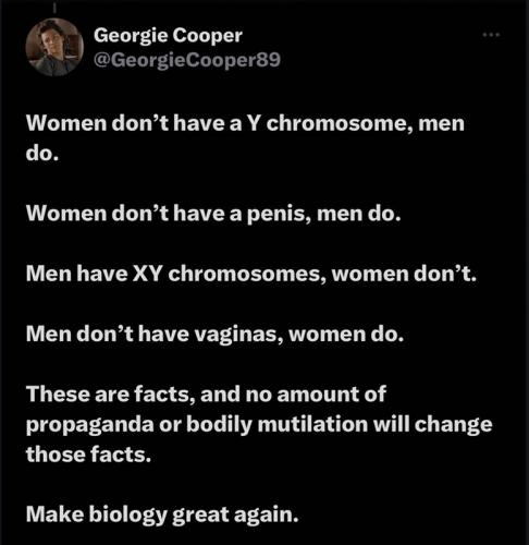 M make biology great again