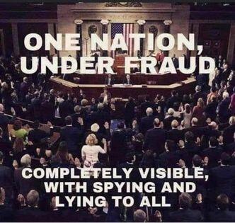 Government, USA -- One Nation under Fraud (Pledge of Allegiance)