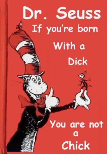 M with dick not chick