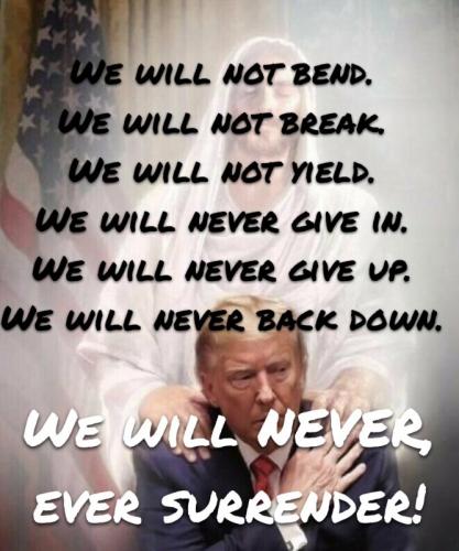 USA we will never