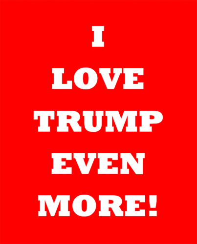 B Love Trump