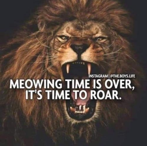 M time to roar