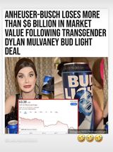 LBGT, BudLight, WOKE -- Broke $6 Billion