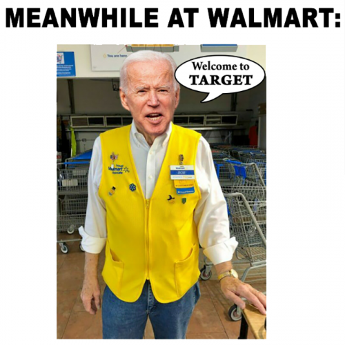 B Biden Walmart Target