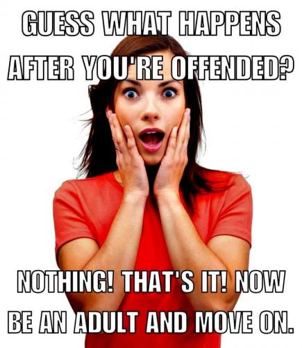 offended