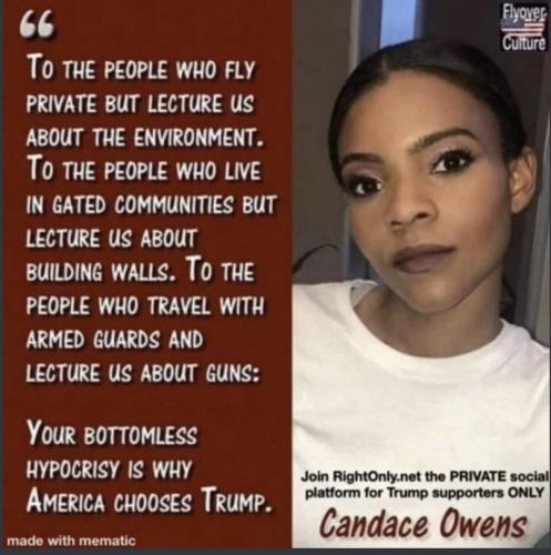 Amer chooses Trump