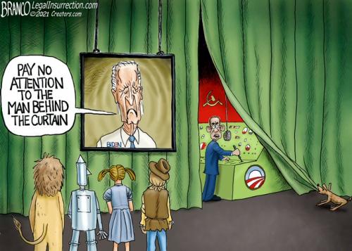 Biden - Behind The Curtain