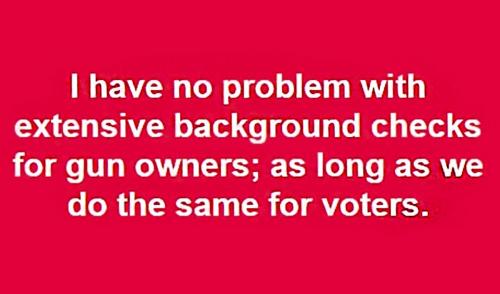 B background checks