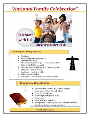 National Family Month (NFM-Flyer James Harrison)