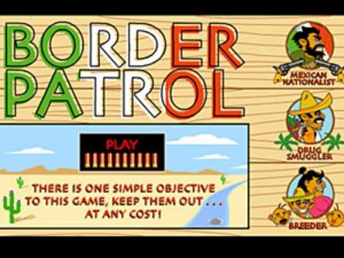 Let's play Border Patrol game cover