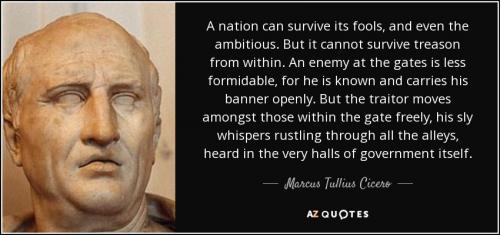 Cicero - A Nation Quote
