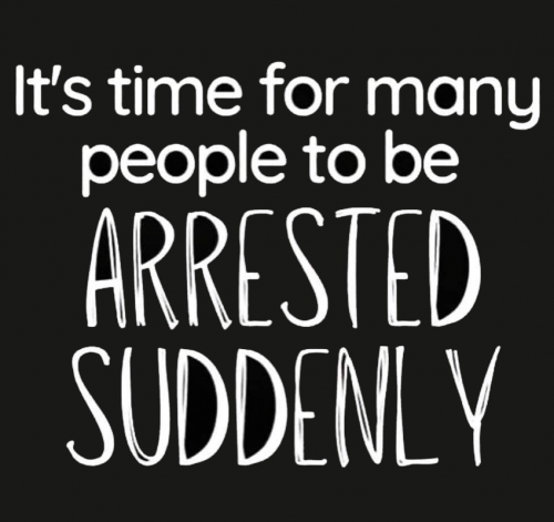 M arrested