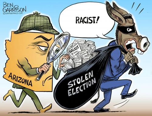 RacistToInvestigateVoterFRAUDliberalMindset