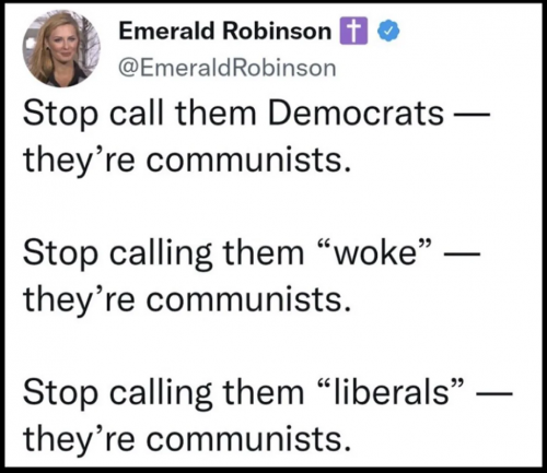 M they are communists