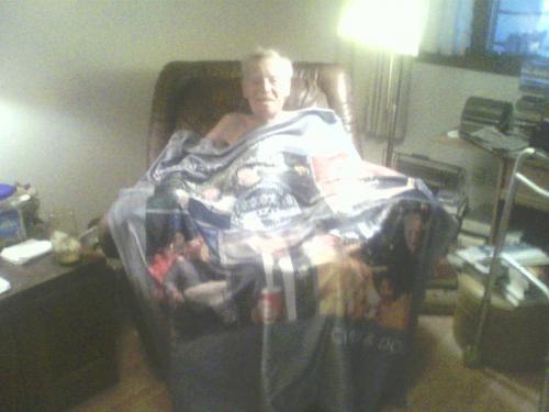 Our Father's Memorial Blanket (10-31-2019) and Dad
