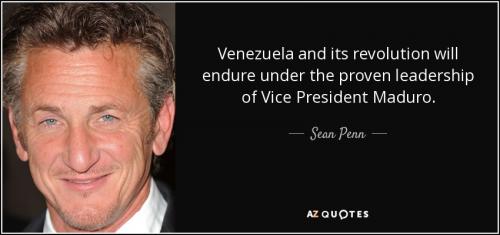 sean penn venzuela