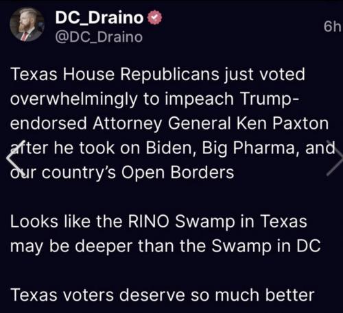 TX Paxton impeach