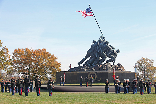 WWII -- Iwo Jima US Flag Raising (Memorial)