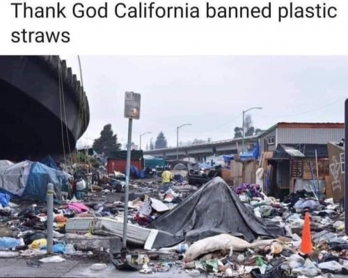 thank god plastic straws banned