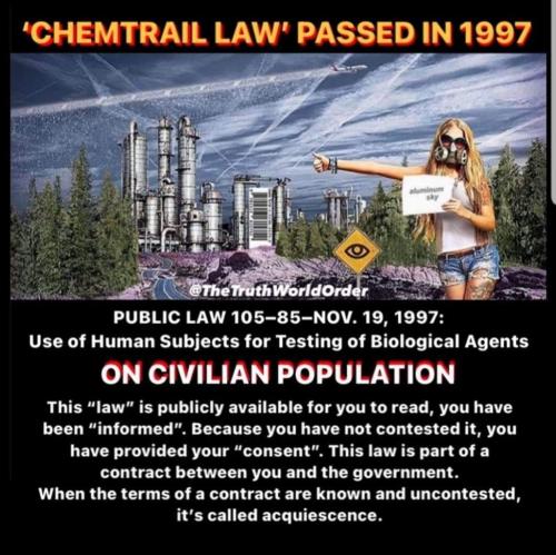 chemtrail law