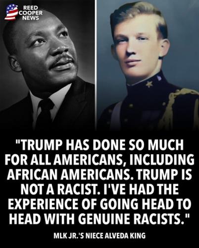 TRUMP ALVEDA KING