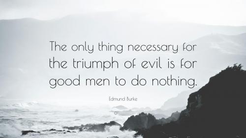 Edmund-Burke - Evil